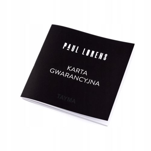 ZEGAREK MĘSKI PAUL LORENS - PL11652A6-6F1 (zg355c) + BOX na Arena.pl