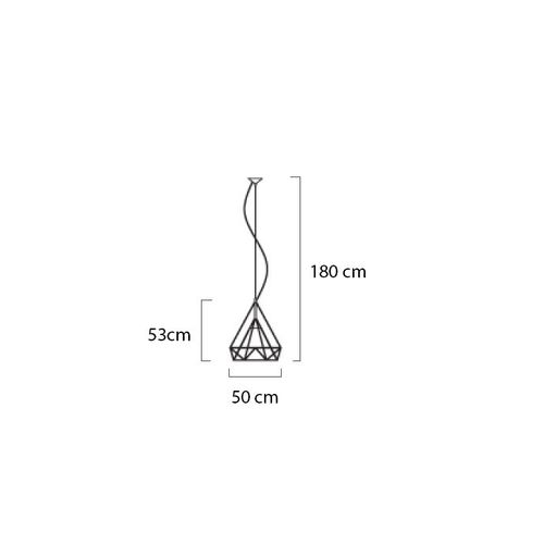 Lampa wisząca ORNAMENT 50 na Arena.pl