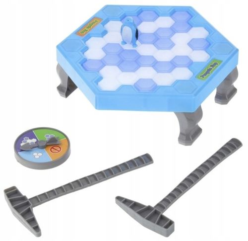 Pingwin w Lodzie w Lodowej Pułapce Gra Zręcznościowa Pingwinek na Arena.pl