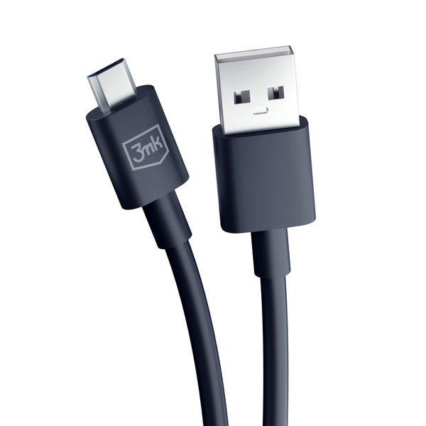 Accessories - 3mk Hyper Cable A to Micro 1.2m 5V 2,4A Black zdjęcie 8