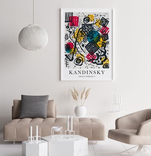 Plakat cyfrowy do wydruku kandinsky na Arena.pl
