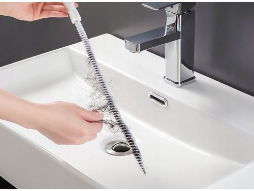 Spirala do przepychania zlewu szczotka do czyszczenia odpływu zlewu na Arena.pl