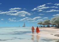 Plakat 70x50cm Spokój w Piaskach