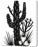 Obraz 70x90cm Kaktus w Krasie