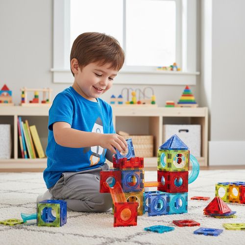 Klocki Magnetyczne - Tor Kulkowy 110El. 25766 zdjęcie 14