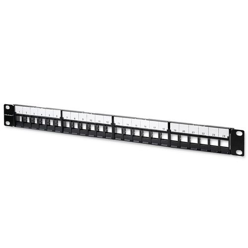 Qoltec Solidny stalowy Patch panel do szaf RACK 19'' 24 porty 1U UTP na Arena.pl