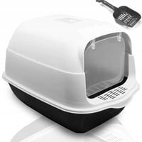 KUWETA DLA KOTA DUŻA ZAMKNIĘTA NA ŻWIREK Z FILTREM