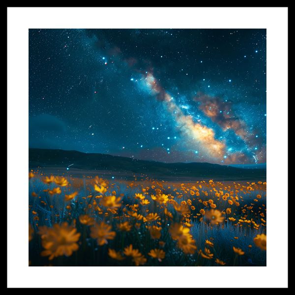 Plakat 50x50cm Nocne Niebiosa zdjęcie 3