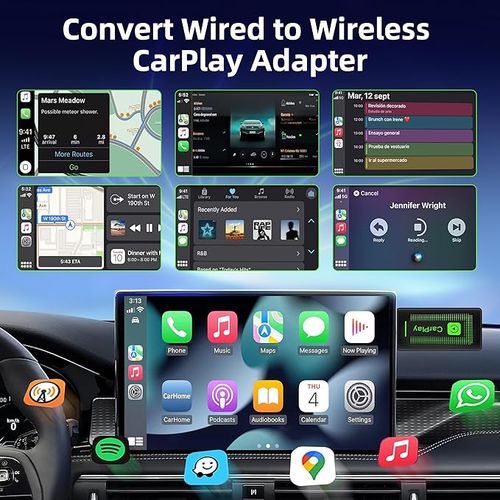 Lyssiefeel Wireless CarPlay Adapter Easy Plug & Play na Arena.pl