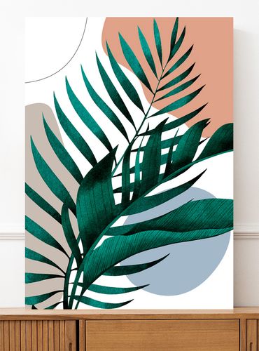 Plakat boho plakaty liście 21x29,7 cm A4 na Arena.pl