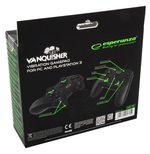 Esperanza GAMEPAD PC/PS 3 USB VANQUISHER na Arena.pl
