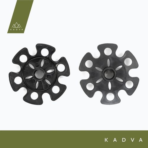 Kije turystyczne KADVA Torre szary 65-135cm KARBONOWE SYSTEM QUICK LOCK na Arena.pl