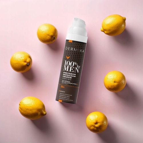 DERMIKA Krem Do Twarzy Dla Mężczyzn 50+ Przeciwzmarszczkowy 100% For Men na Arena.pl