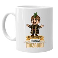 Nie zamyślaj się! to szkodzi mózgowi - dla fanów 1670 - kubek prezent