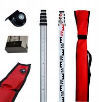 Łata teleskopowa niwelacyjna 5m do niwelatora