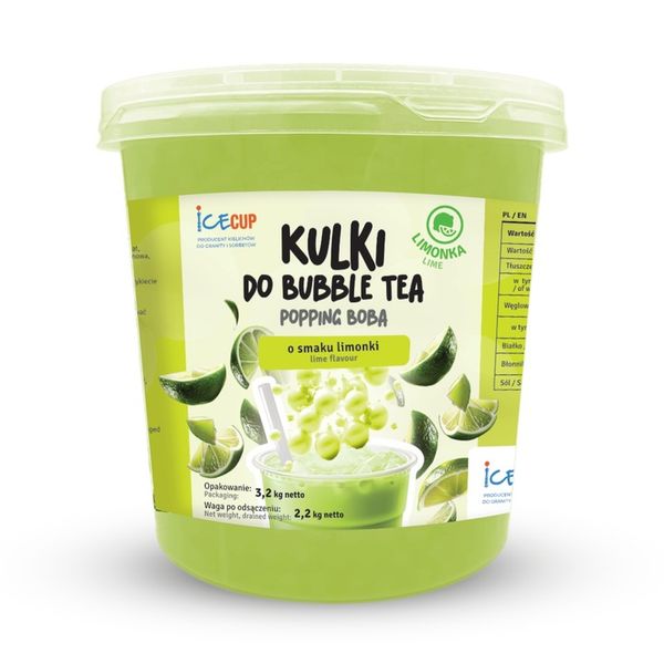 Kulki do Bubble Tea LIMONKA 3.2kg zdjęcie 1