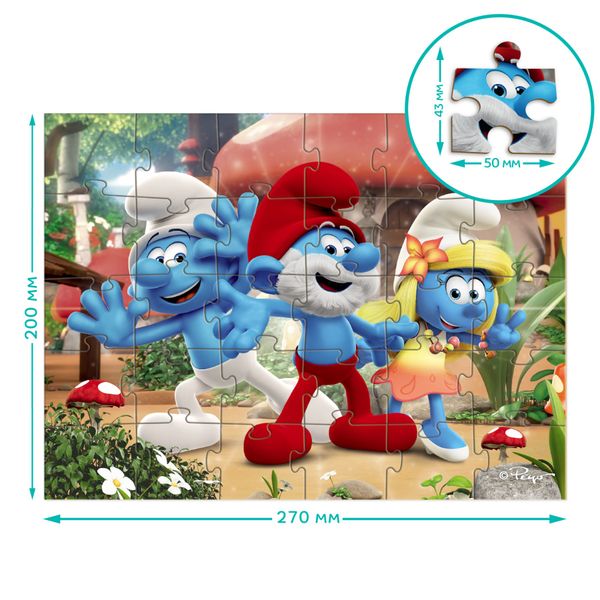 Puzzle Dodo Smerfy Puzzle 30 Elementów 200662 zdjęcie 3