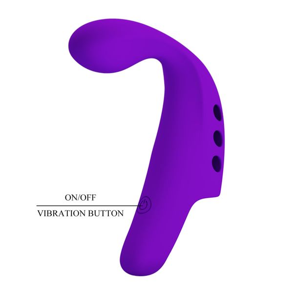 Pretty Love - Fingering Vibrator Gorgon Purple,  10 Vibration Functions zdjęcie 9