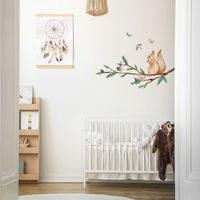 Naklejka Gałąź z wiewiórką DK317