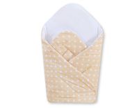 Rożek dla niemowląt bawełniany z wkładką usztywniającą