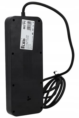 Przedłużacz listwa zasilająca sieciowa 2M 8 gniazd + 4 gniazd USB ładowarka na Arena.pl