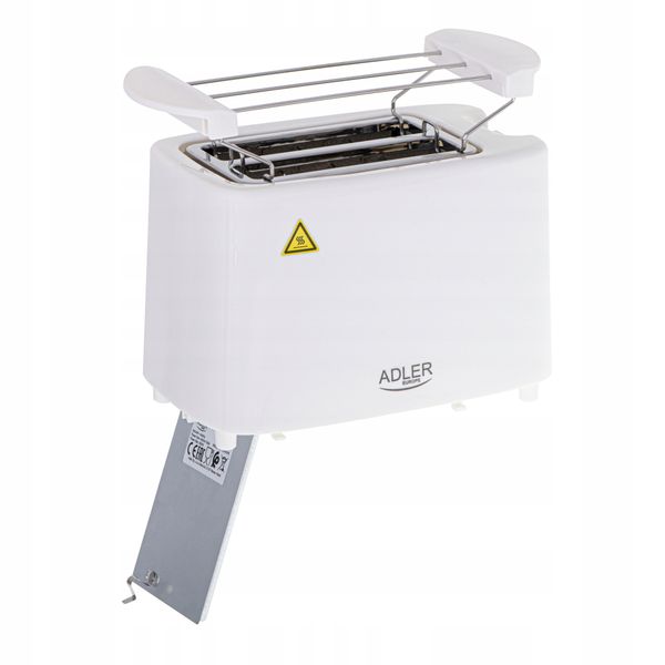 Toster ADLER AD3223 biały 900 W zdjęcie 7