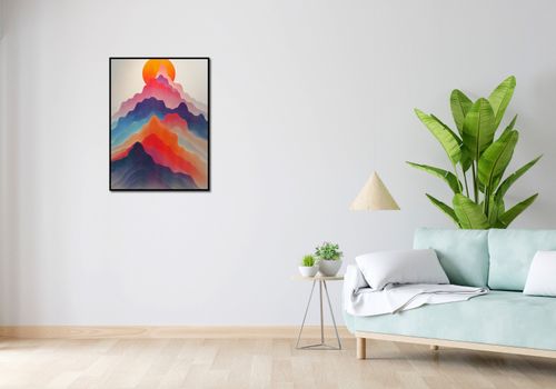 Plakat 60x80cm Gama Gór na Arena.pl