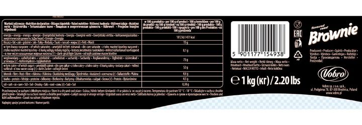 VOBRO Cukierki BROWNIE 1KG zdjęcie 6