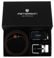 zestaw 2 klamry + pasek ptn kl-b016-s001-115 bl-br