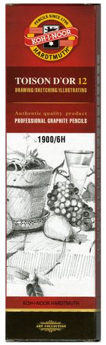 Ołówek Grafitowy 1900-6H Toison D'or 6955 A'12 na Arena.pl