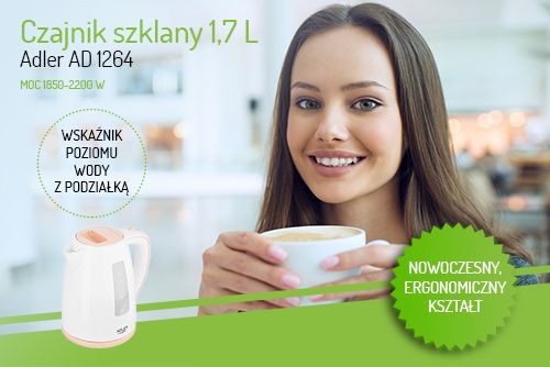 AD 1264 Czajnik plastikowy 1,7 L zdjęcie 7