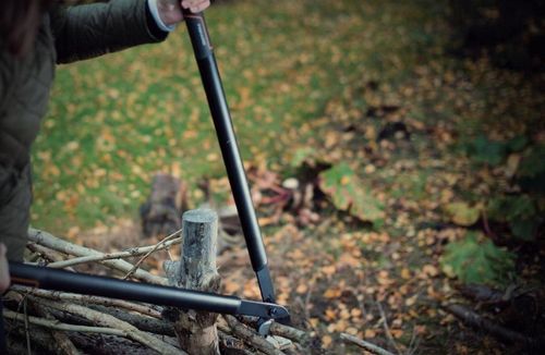 FISKARS L39 Sekator ogrodowy kowadełkowy dwuręczny hook SingleStep nożyce na Arena.pl