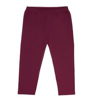 Legginsy niemowlęce bordowe  62