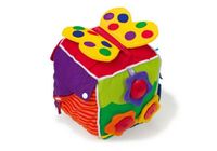 Duża miękka Kostka Sensoryczna edukacyjna bardzo kolorowa