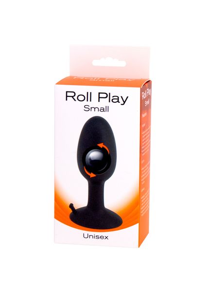 Silikonowy Mini Korek Analny - Roll Play Small zdjęcie 1