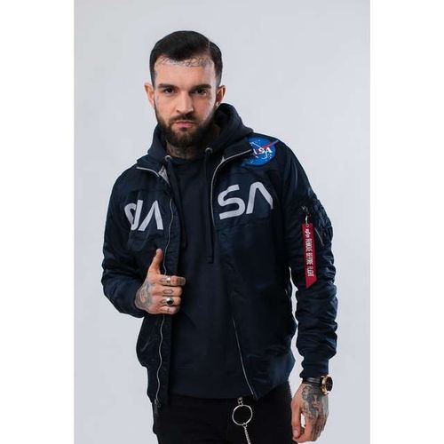 Alpha Industries NASA JACKET FLIGHT NYLON 07 REP  BLUE na Arena.pl