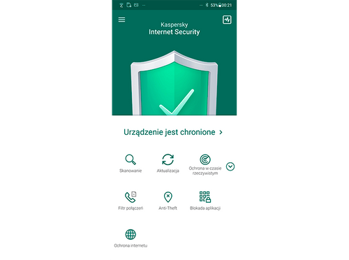Kaspersky Internet Security for Android Premium 1 rok + GRATIS na Arena.pl