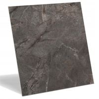PŁYTKI ŁAZIENKOWE DO KUCHNI PODŁOGOWE GRES MARMUR PARMA NERO 60X60 MATOWE