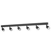 Wielopunktowa lampa sufitowa Top 1019 TK Lighting reflektorki czarna