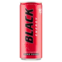 BLACK ENERGY SEX 250ML ZERO CUKRU