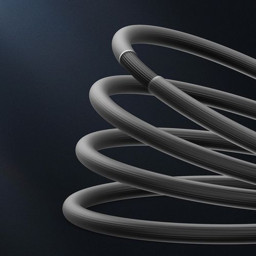 kabel przewód do iphone coolplay usb - lightning 2.4a 2m czarny na Arena.pl