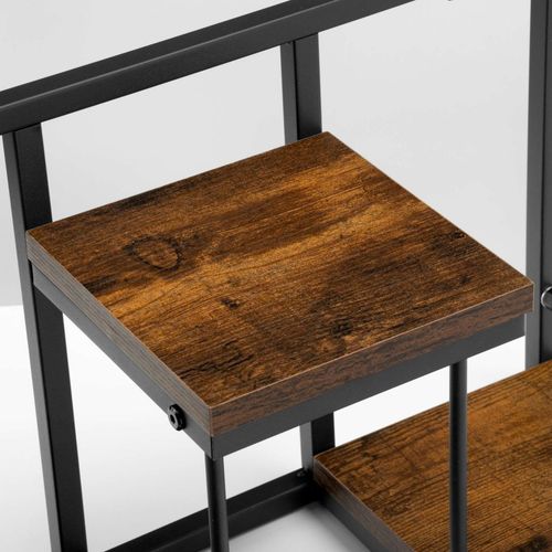 Kwietnik loftowy czarny JOSE RUSTIC postarzany dąb na Arena.pl