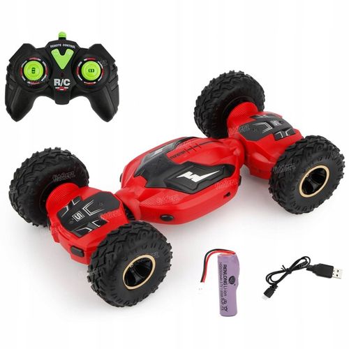 SAMOCHÓD ZDALNIE STEROWANY RC AUTO TWIST CAR STUNT 4X4 PREZENT DLA DZIECI na Arena.pl