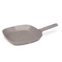 patelnia grillowa tytanowa 28cm berlinger haus bh-8096 taupe