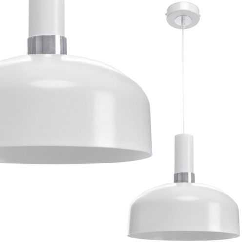 Lampa wisząca MALMO WHITE/CHROME 1xE27 na Arena.pl