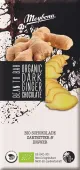 Czekolada Gorzka Z Imbirem BIO 100 g - Meybona