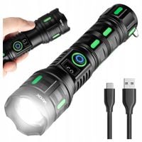 Latarka kompaktowa LED Vayox Pro Series VA0365 Taktyczna 1200lm Powerbank