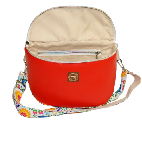 Torebka i Nerka 2w1 - Czerwona i Wzór Łowicki na Arena.pl