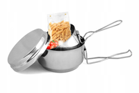 3cz kemping zestaw Store Line menażka metal pojemn