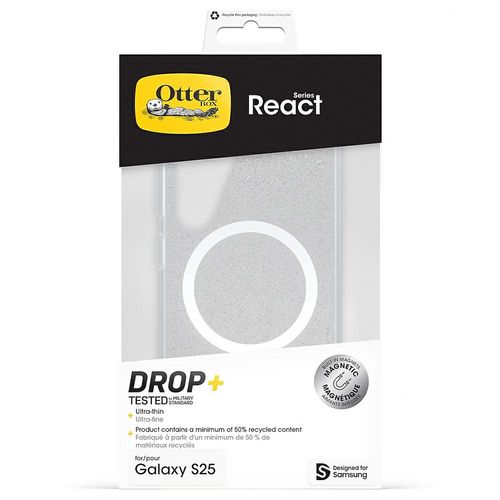 Etui Samsung Otterbox React Magnet do    Galaxy S25 stardust na Arena.pl
